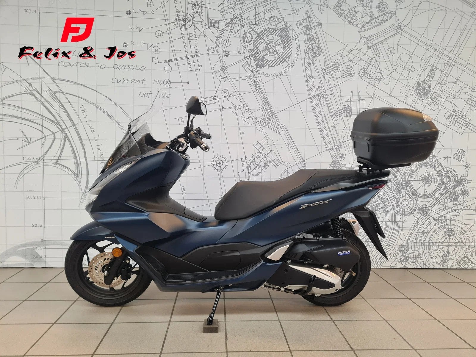 Honda PCX 125 (bj 2024), Scooter, 125 cc, 11 kW of minder, Automaat