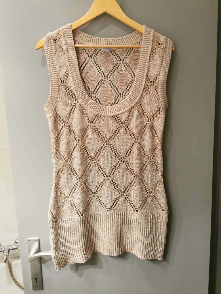 Truitje - MS MODE - maat L, Kleding | Dames, Truien en Vesten, Beige, Maat 42/44 (L), Ophalen of Verzenden, Zo goed als nieuw