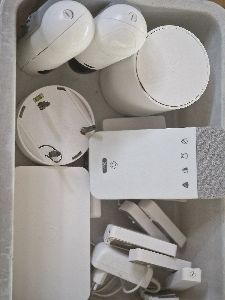 Volledige alarm van Verisure, Doe-het-zelf en Bouw, Alarmsystemen, Beweging, Ophalen of Verzenden, Zo goed als nieuw, Compleet systeem