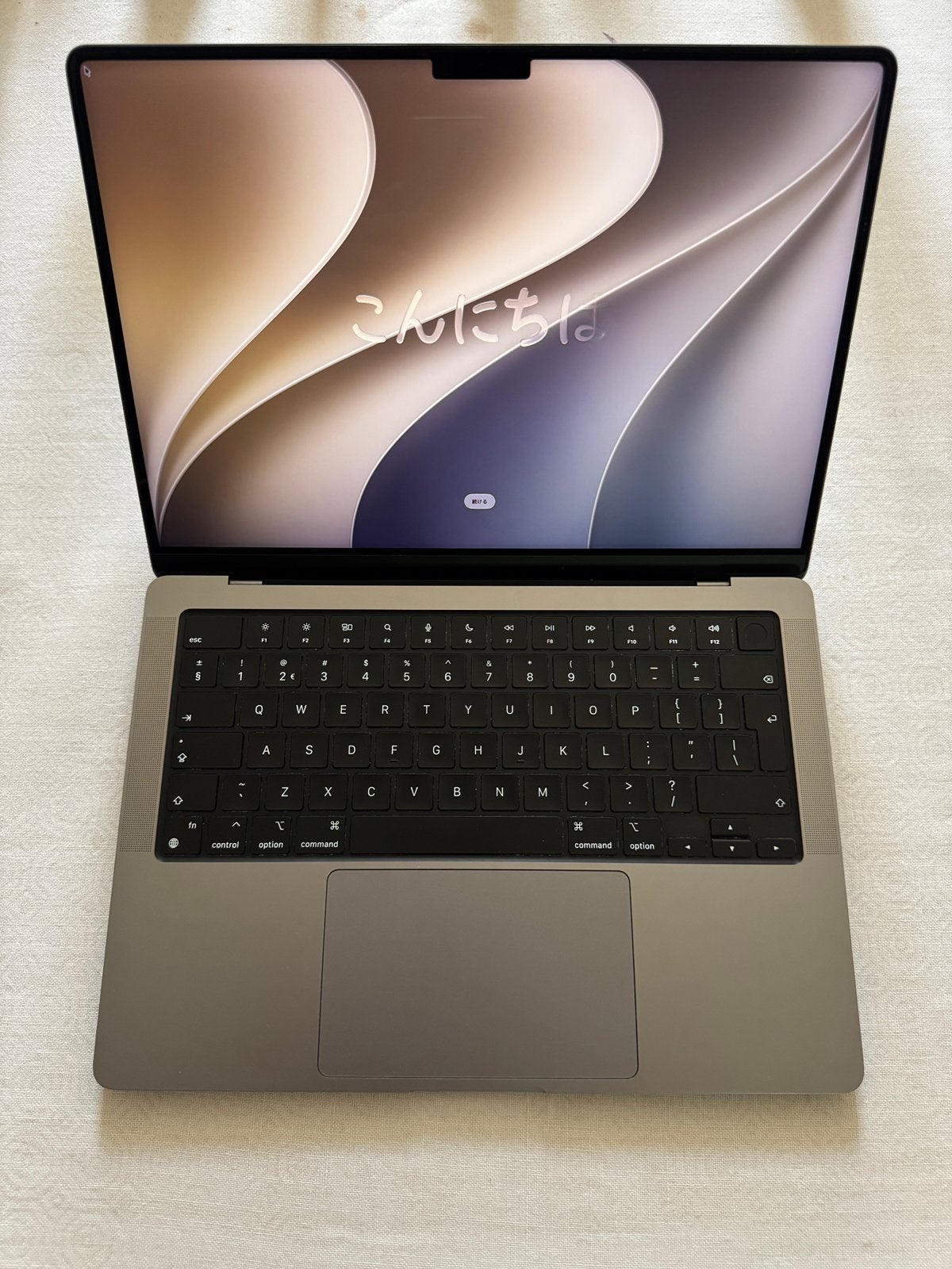 MacBook Pro M1 14 inch - 512GB 16GB QWERTY, Informatique & Logiciels, Apple Macbooks, MacBook Pro, Autres tailles, Reconditionné