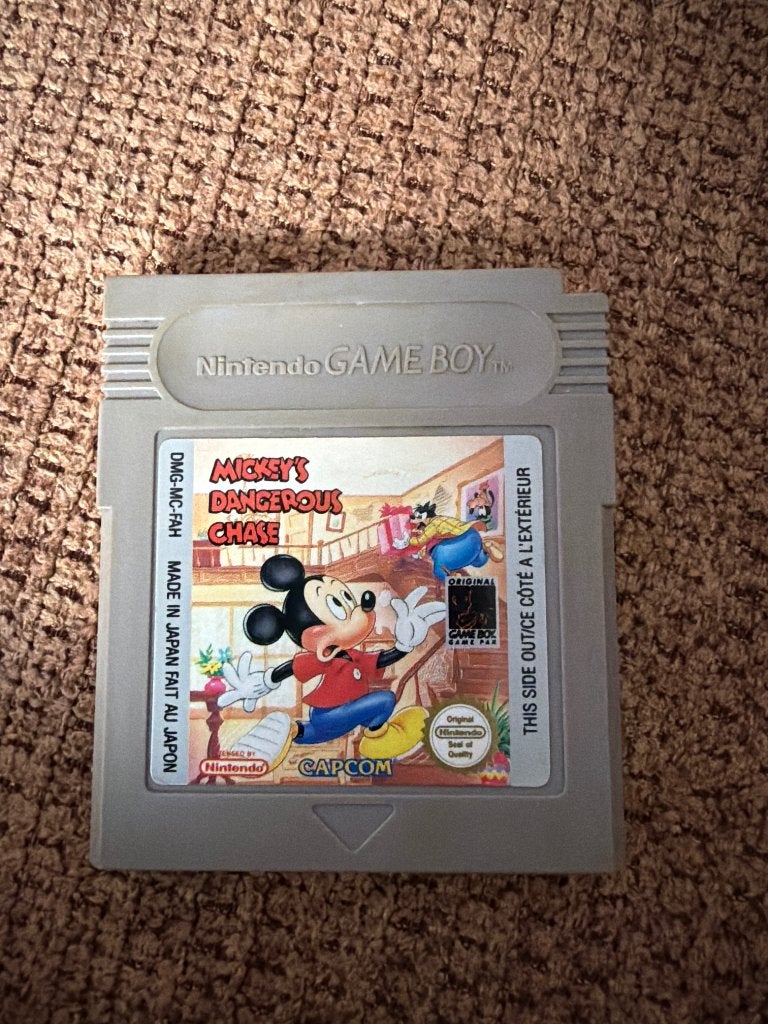 Mickey’s Dangerous Chase, Ophalen, Gebruikt, Game Boy Color