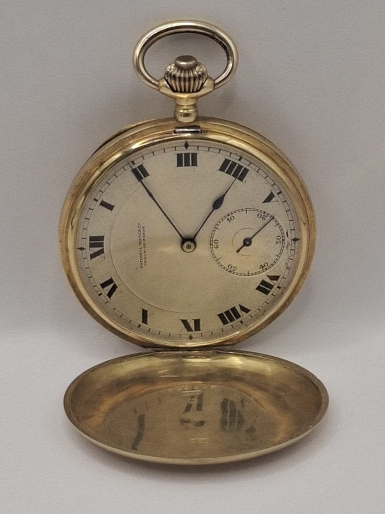 Belle montre de poche suisse ancienne - Or massif 18 carats, Bijoux, Sacs & Beauté, Autres marques, Enlèvement ou Envoi, 1900 à 1930