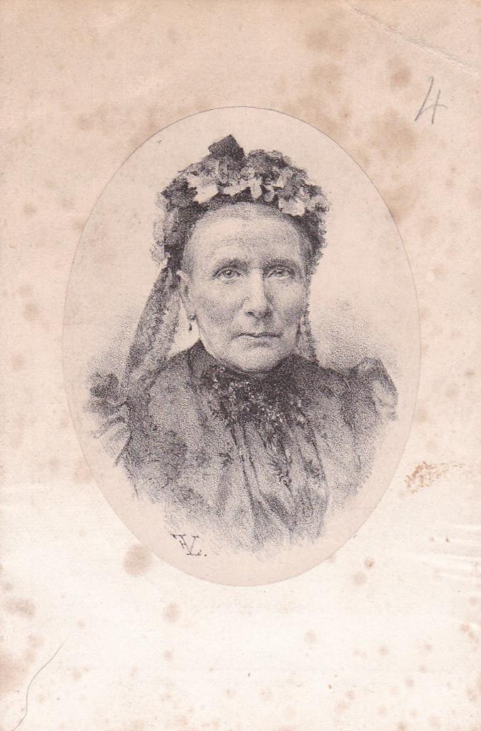 Van Den Bossche Marie St Antelinckx 1824 + Alost 1807, Envoi, Image pieuse
