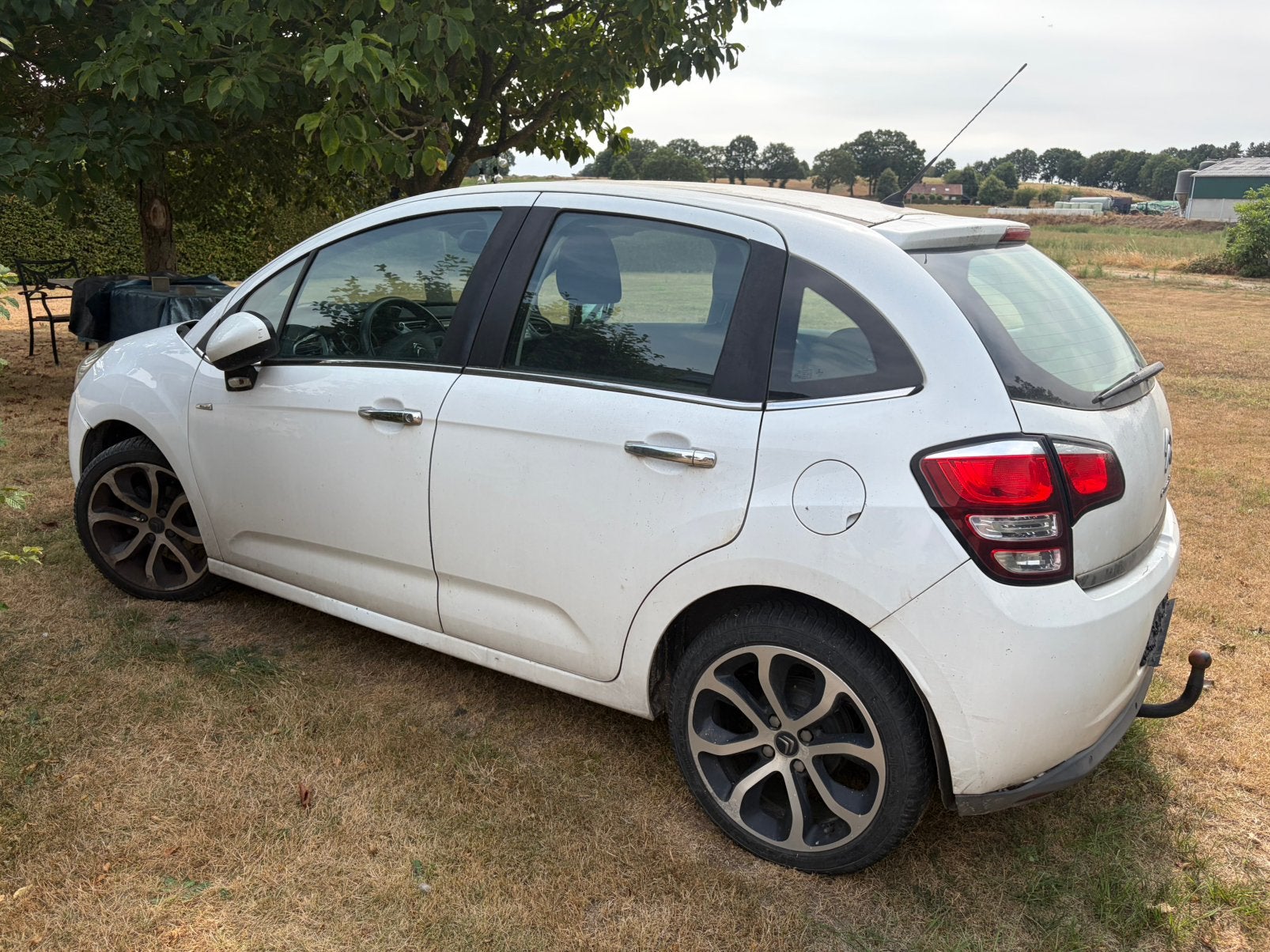 Witte Citroën C3, Auto's, Voorwielaandrijving, Stof, 1199 cc, Wit