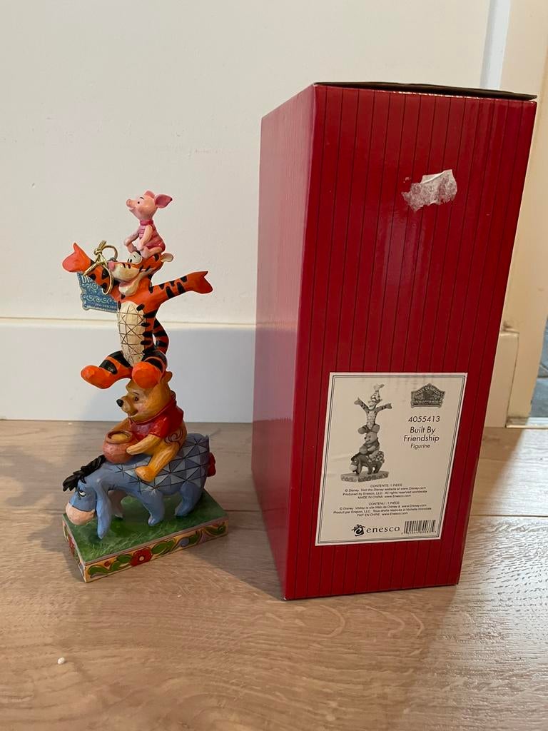 Disney traditions Jim Shore Poeh teigertje Knorretje Iejoor., Verzamelen, Ophalen of Verzenden, Zo goed als nieuw