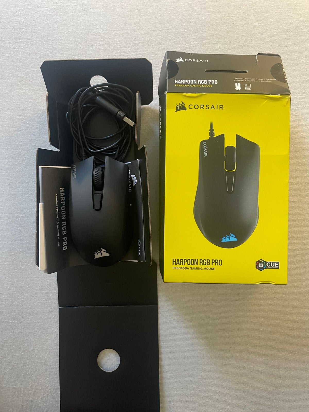 souris corsair, Computers en Software, Rechtshandig, Muis, Gaming muis, Nieuw