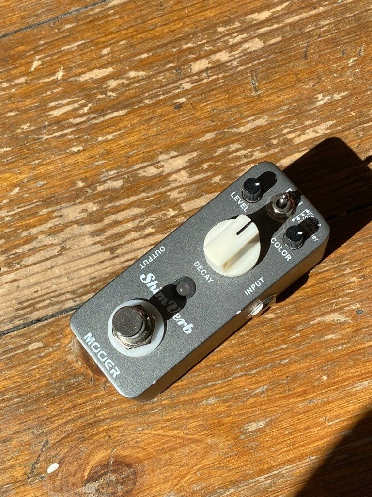 Mooer ShimVerb reverb effectpedaal – schakelaar vast, Muziek en Instrumenten, Ophalen of Verzenden, Gebruikt, Reverb