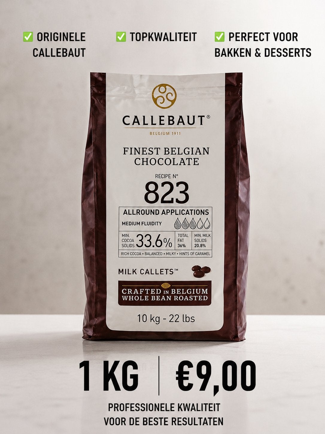 Callebaut Chocolade, Zakelijke goederen, Ophalen of Verzenden, Overige typen