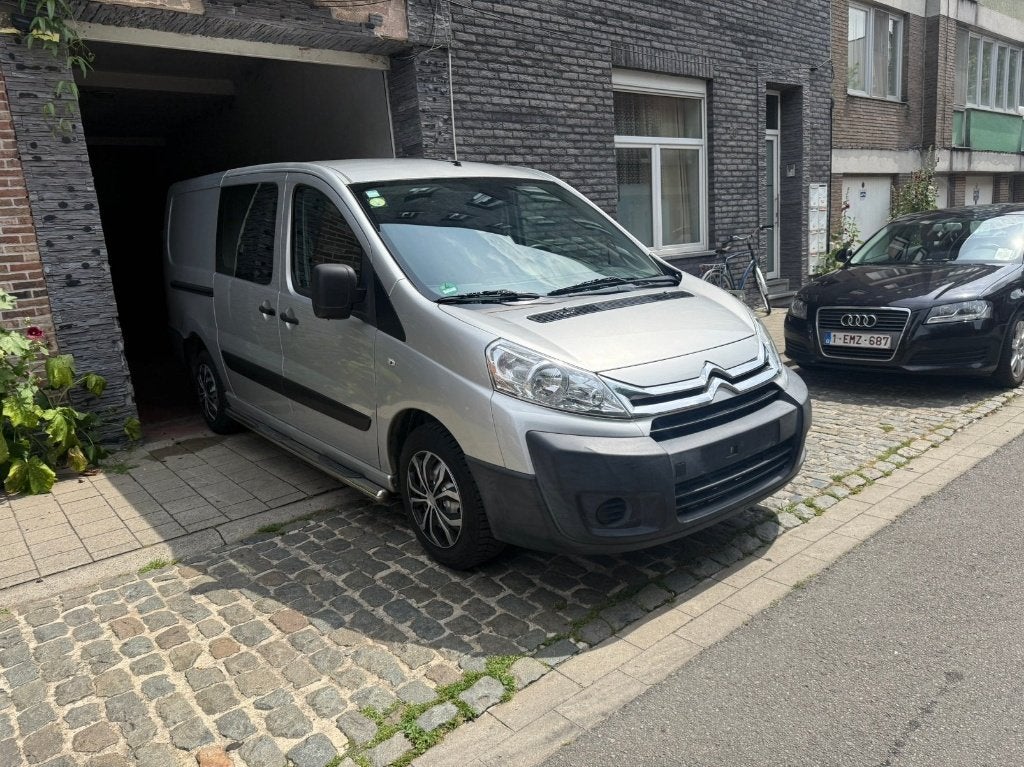 CITROEN JUMPY / 2.0HDI / AUTOMAAT / EURO 5B / OHB / 2016, Auto's, Bestelwagens en Lichte vracht, Bedrijf, Te koop, ABS, Airbags