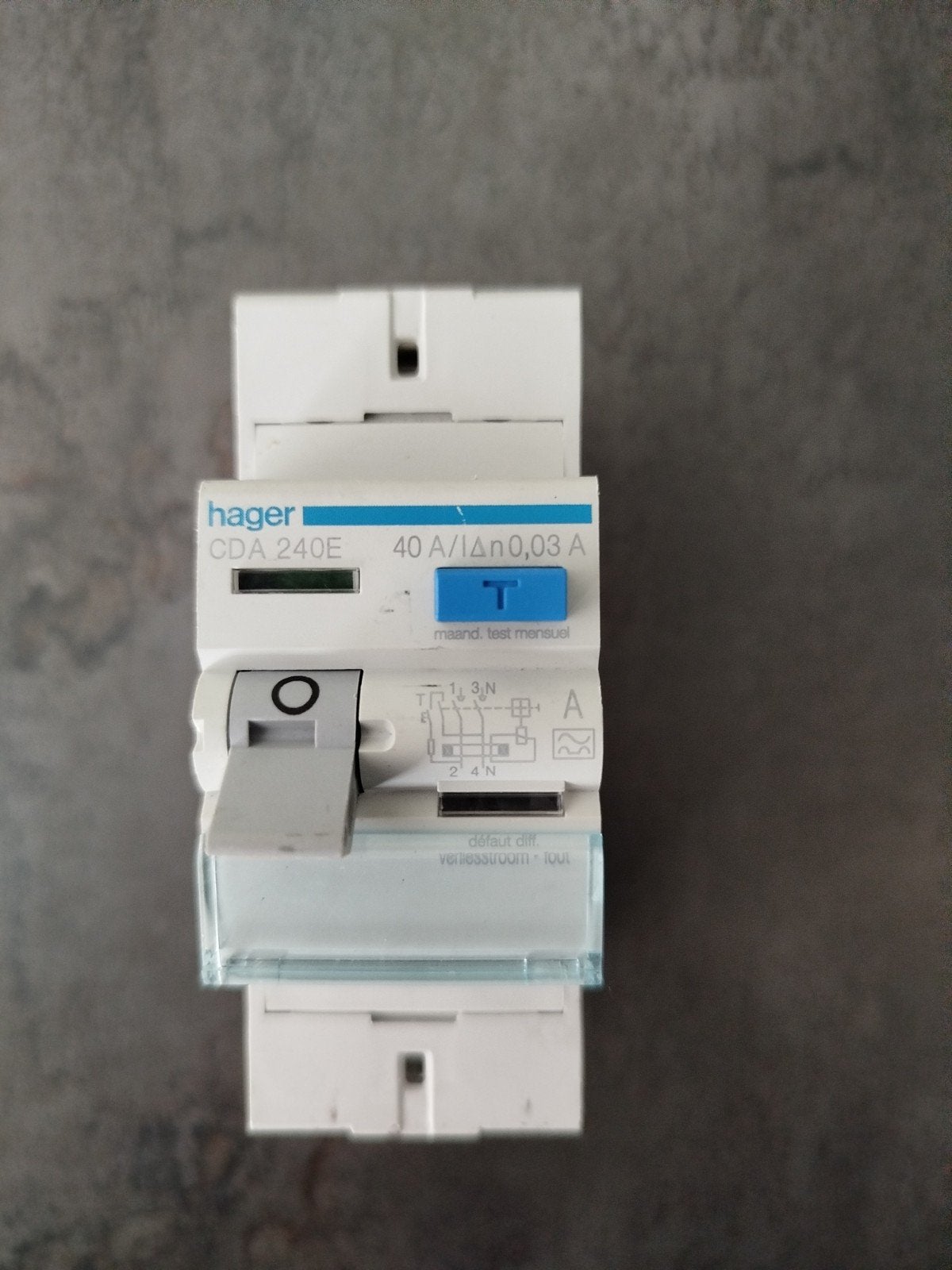 30ma hager, Bricolage & Construction, Enlèvement ou Envoi, Comme neuf, Hager, Interrupteur différentiel