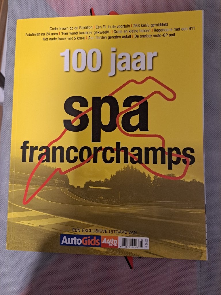 100 ans du Circuit Spa Francorchamps, Enlèvement ou Envoi, Neuf