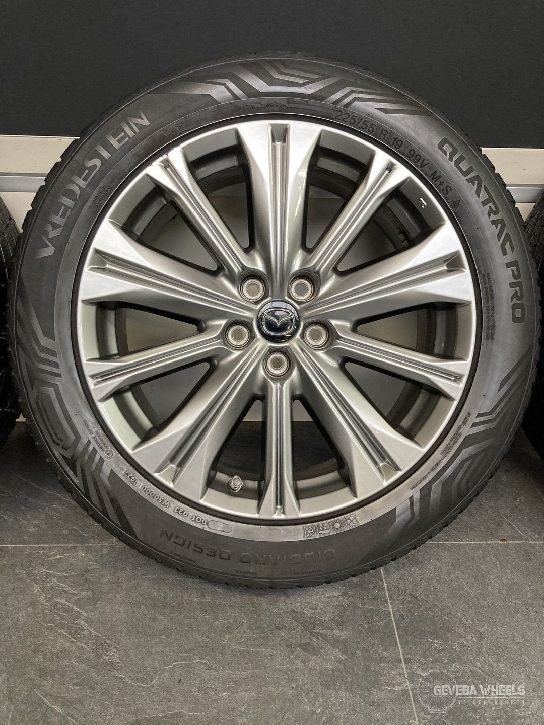 19” originele Mazda CX5 II velgen + allseason banden 5x114.3, Auto-onderdelen, Banden en Velgen, 19 inch, Gebruikt, -, -