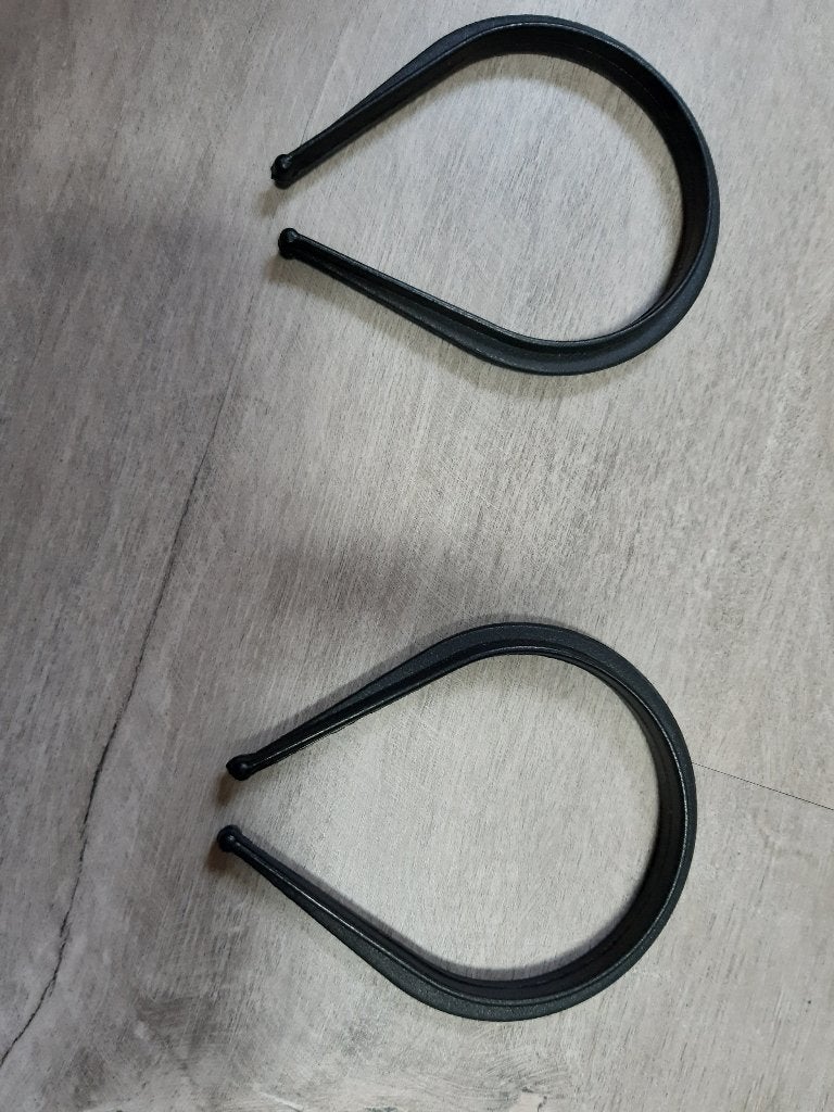 fietsspelden zwart / 1 paar broekklemmen, Fietsen en Brommers, Nieuw, Ophalen of Verzenden, Bovenkleding, Overige maten