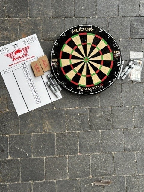 dartsbord, Enlèvement, Comme neuf, Cible de fléchettes