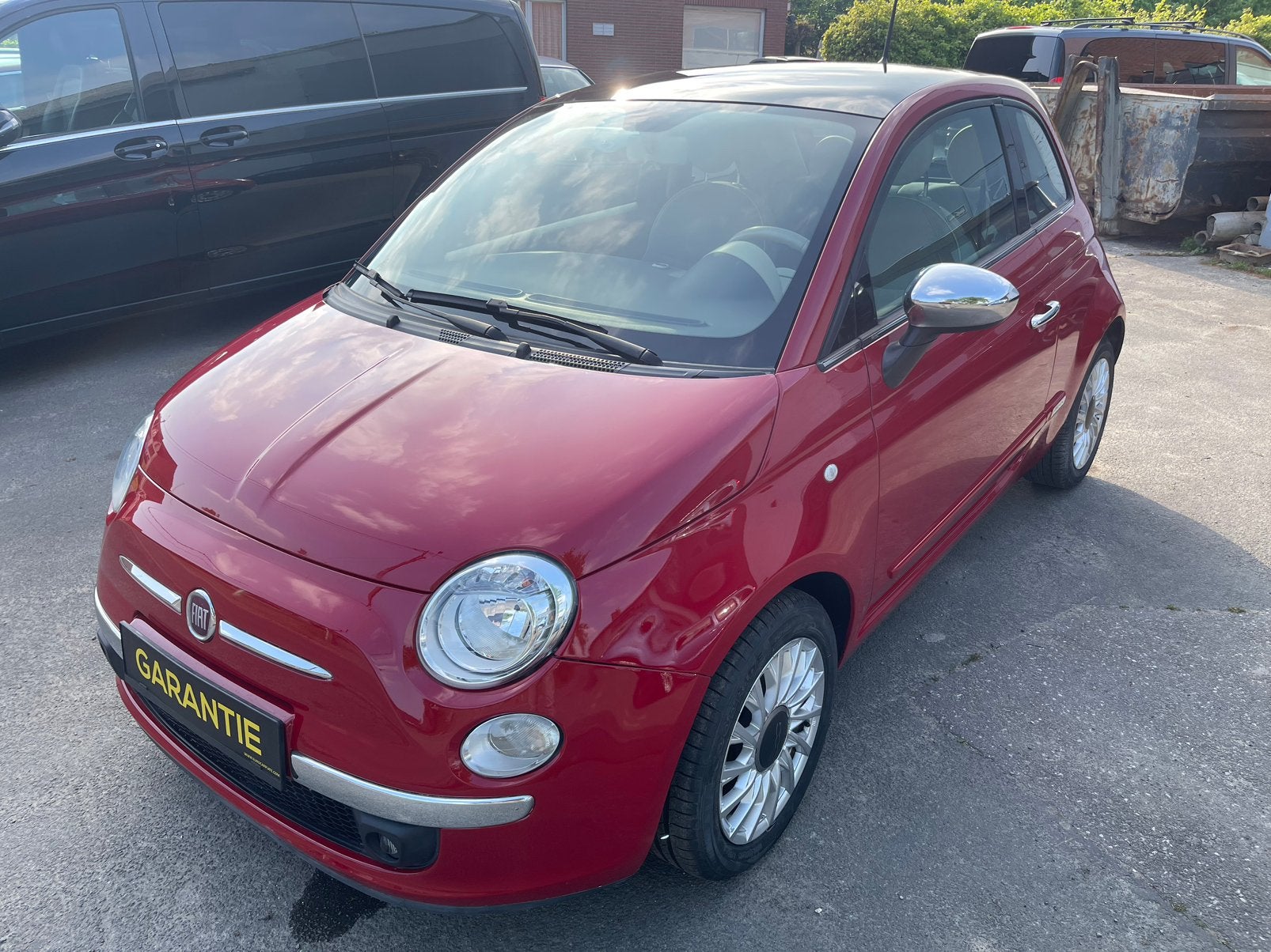 Fiat 500 1.2i 2014 39407km Airco/Pano/Garantie, Sound system, 4 cilinders, Bedrijf, MyCar