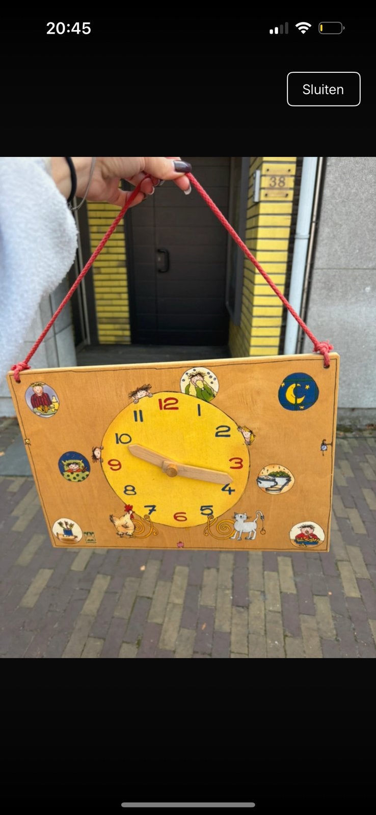 Klok janbibejan, Ophalen, Gebruikt
