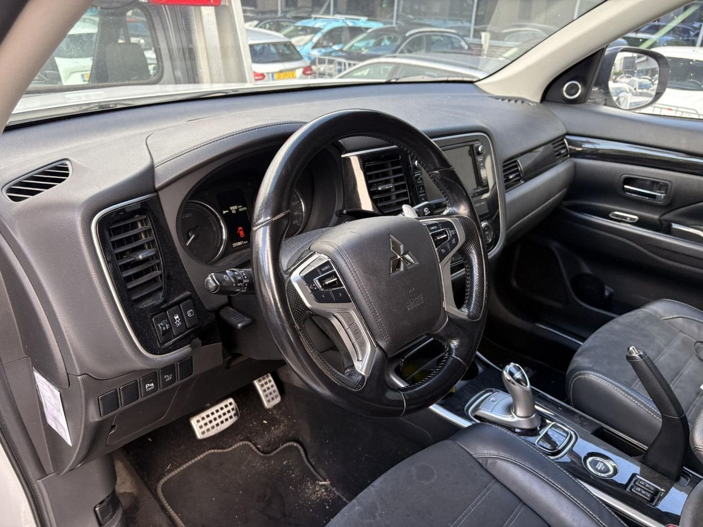 Mitsubishi Outlander 2.0 PHEV Executive Edition | Leder | Cl, Auto's, Zwart, Wit, Bedrijf, Hybride Elektrisch/Benzine