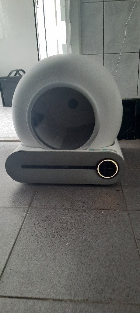 Elektrische Kattenbak, Ophalen