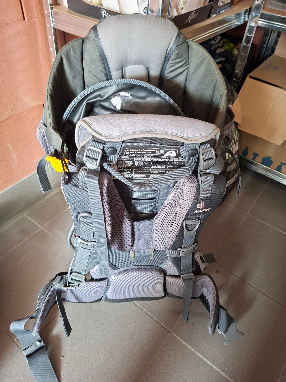 kinderdrager, Ophalen