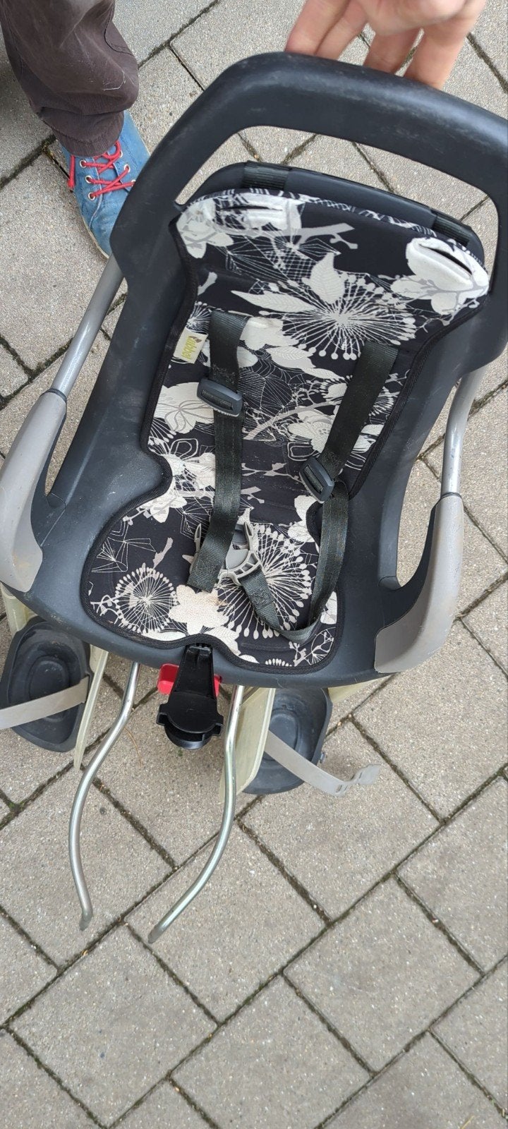 Qibbel kinderzitje, Fietsen en Brommers, Ophalen, Gebruikt, Qibbel
