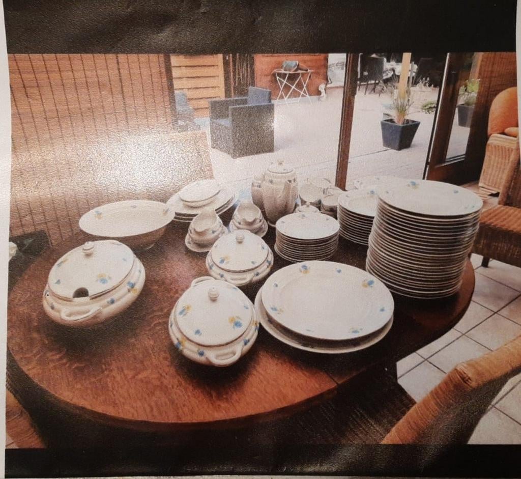 EPIAG servies. Totaal aantal stuks zie 3de foto, Antiek en Kunst, Ophalen