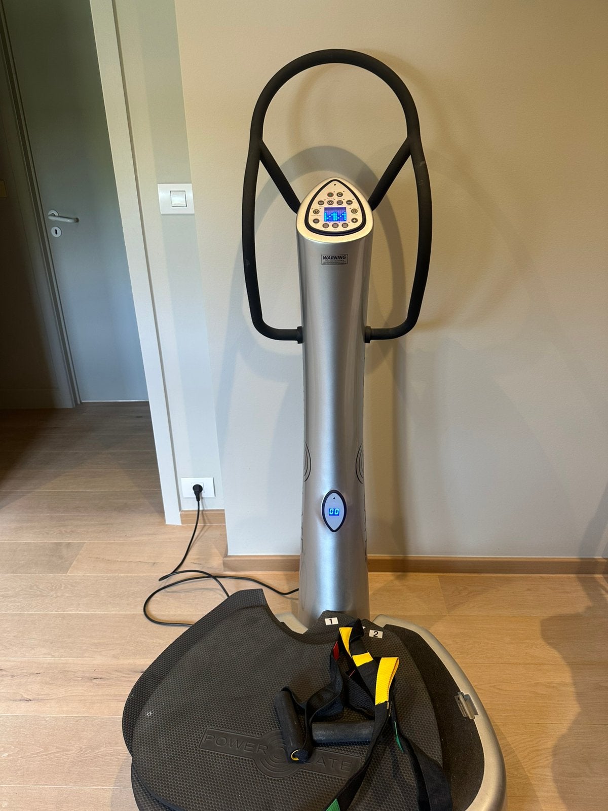 Power Plate MY5 zilver, Sports & Fitness, Enlèvement, Comme neuf, Plaque vibrante