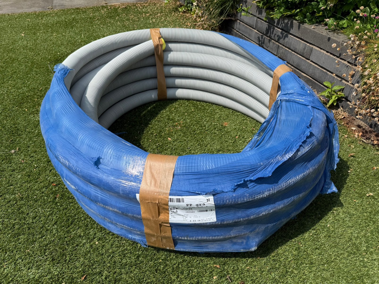 Vent-Axia Uniflexplus luchtverdeelslang Ø69mm L=25m, Doe-het-zelf en Bouw, Ophalen, Zo goed als nieuw
