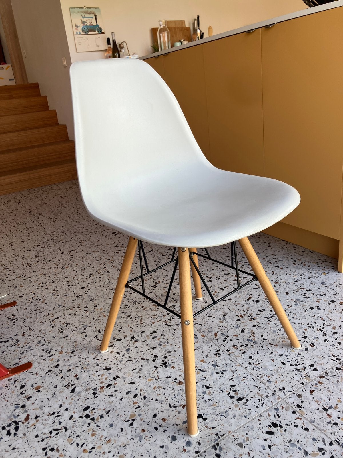 Set van 5 stoelen, Huis en Inrichting, Gebruikt, Moder, Wit, Vijf, Zes of meer stoelen