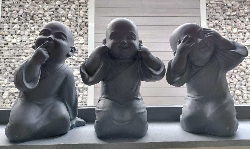 3 statues buddha NEUVES, Enlèvement, Neuf