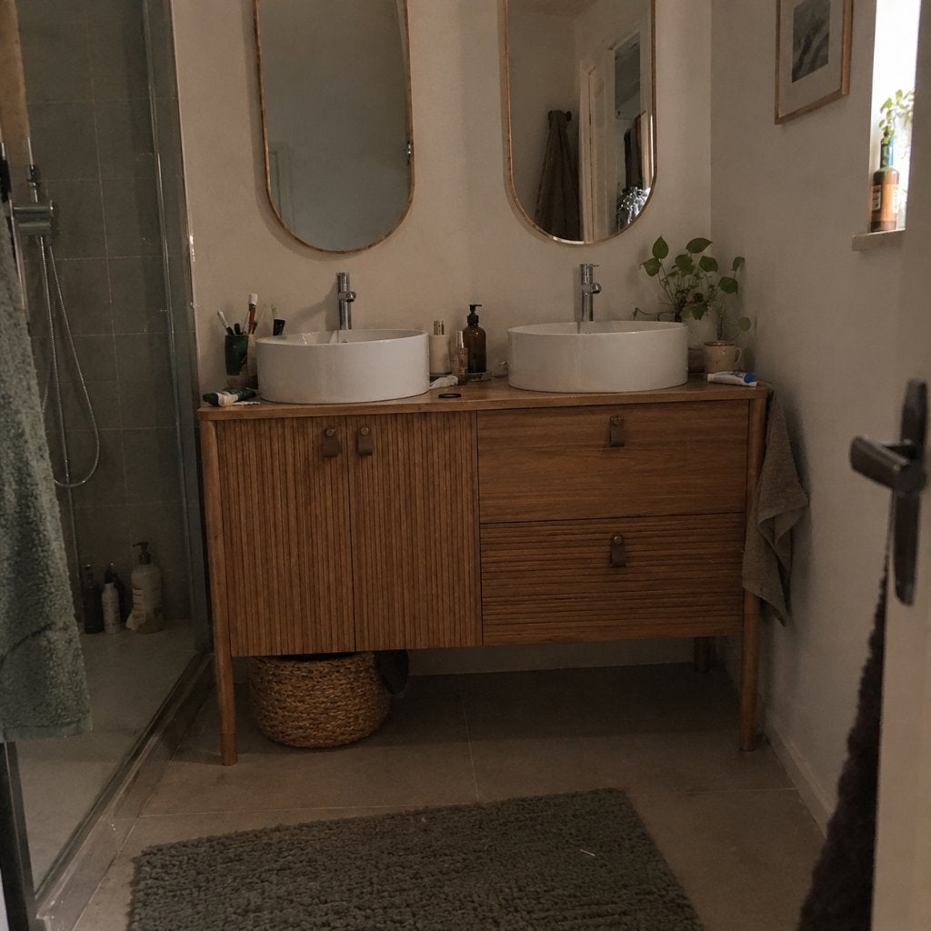 Meuble sous vasque, 25 à 50 cm, Moins de 100 cm, Meuble lavabo, Comme neuf
