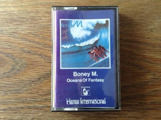 muziekcassette boney m, Cd's en Dvd's, Cassettebandjes, Ophalen of Verzenden, Pop, 1 bandje, Origineel