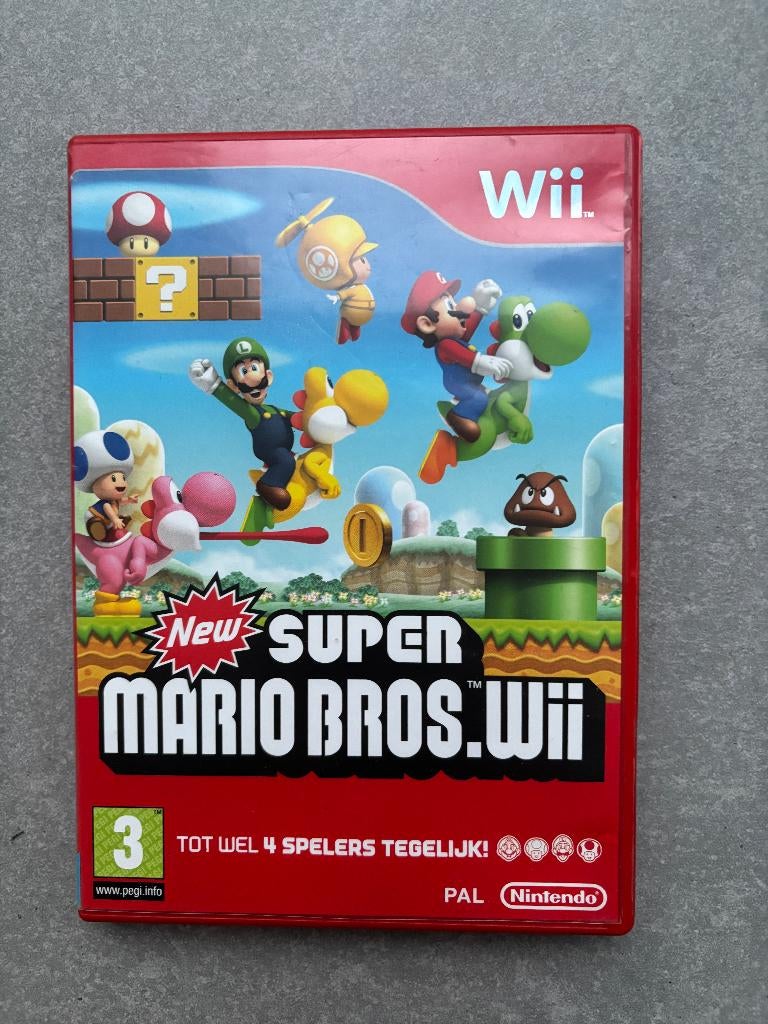 Nintendo Wii game: Super Mario Bros, Ophalen, Gebruikt, Avontuur en Actie
