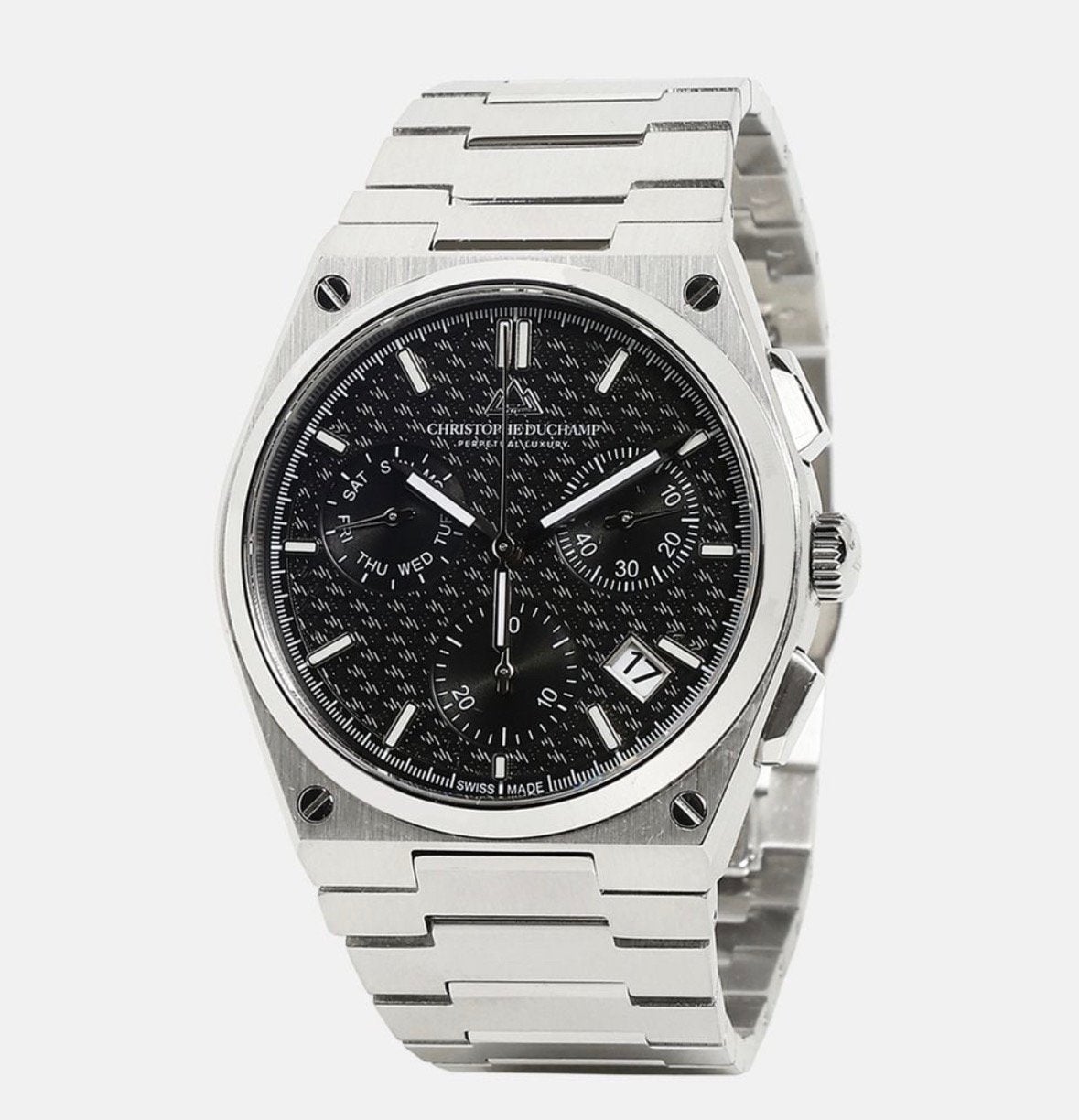 Christophe Duchamp chronograaf, Overige merken, Staal, Staal, Polshorloge