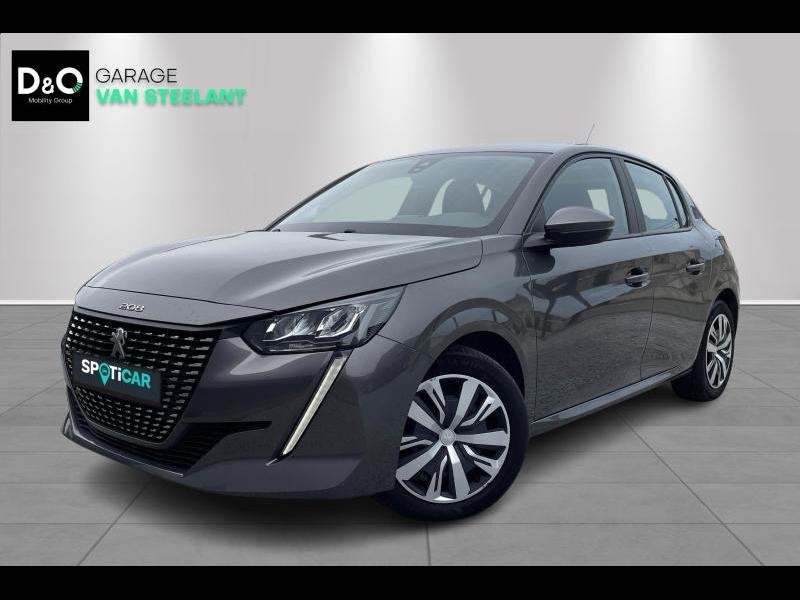 Peugeot 208 Active -AIRCO-CARPLAY-CRUISE CONTRL., Autos, Peugeot, 121 g/km, Argent ou Gris, Achat, Boîte manuelle
