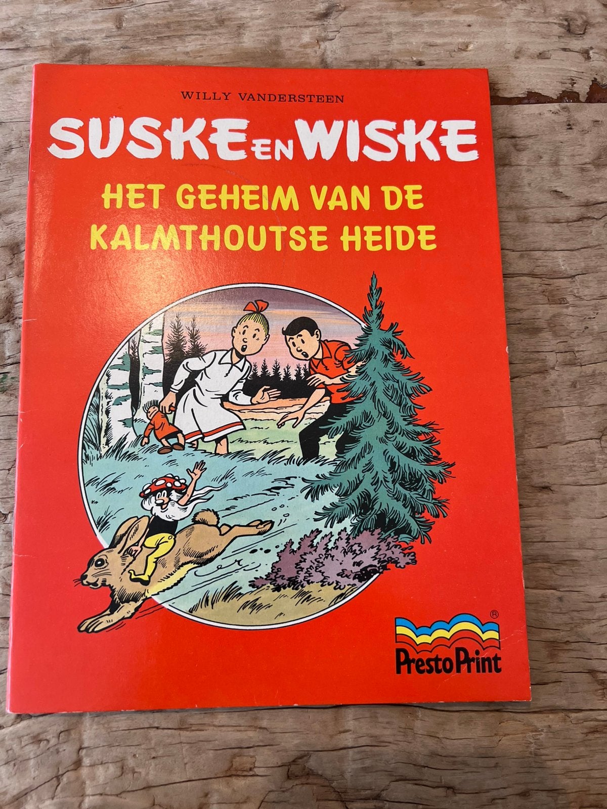 Suske en Wiske: het geheim van de kalmthoutse heide, Eén stripboek, Ophalen of Verzenden, Gelezen