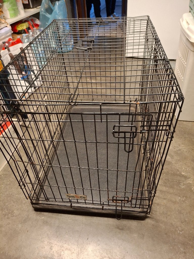 cage pour chien, Ophalen, Gebruikt, Minder dan 65 cm, Hondenhok