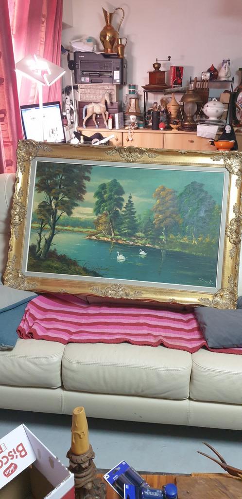 Schilderij  Cor Bouter, Ophalen
