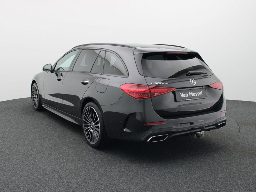 Mercedes-Benz C-Klasse 300 de Break Star Edition + LEDER + P, Autos, Mercedes-Benz, Argent ou Gris, Electronic Stability Program (ESP)
