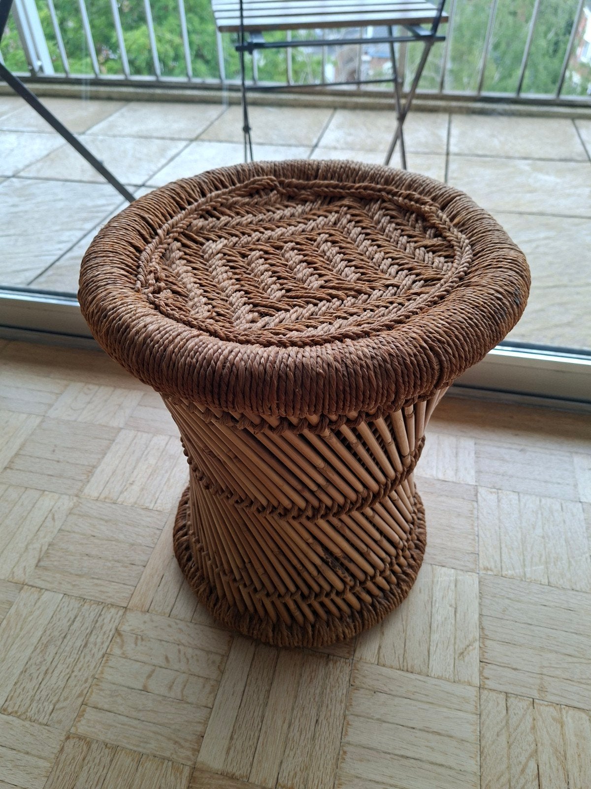 Tabouret, petite table d'appoint avec vitre non fournie, Maison & Meubles, Tabourets, Enlèvement