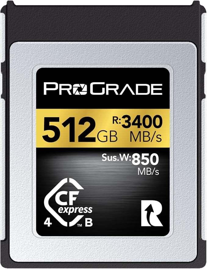 ProGrade Digital CFexpress B 512 GB, 3400 MB/S zoals nieuw, Audio, Tv en Foto, Prograde, Ophalen of Verzenden, Zo goed als nieuw
