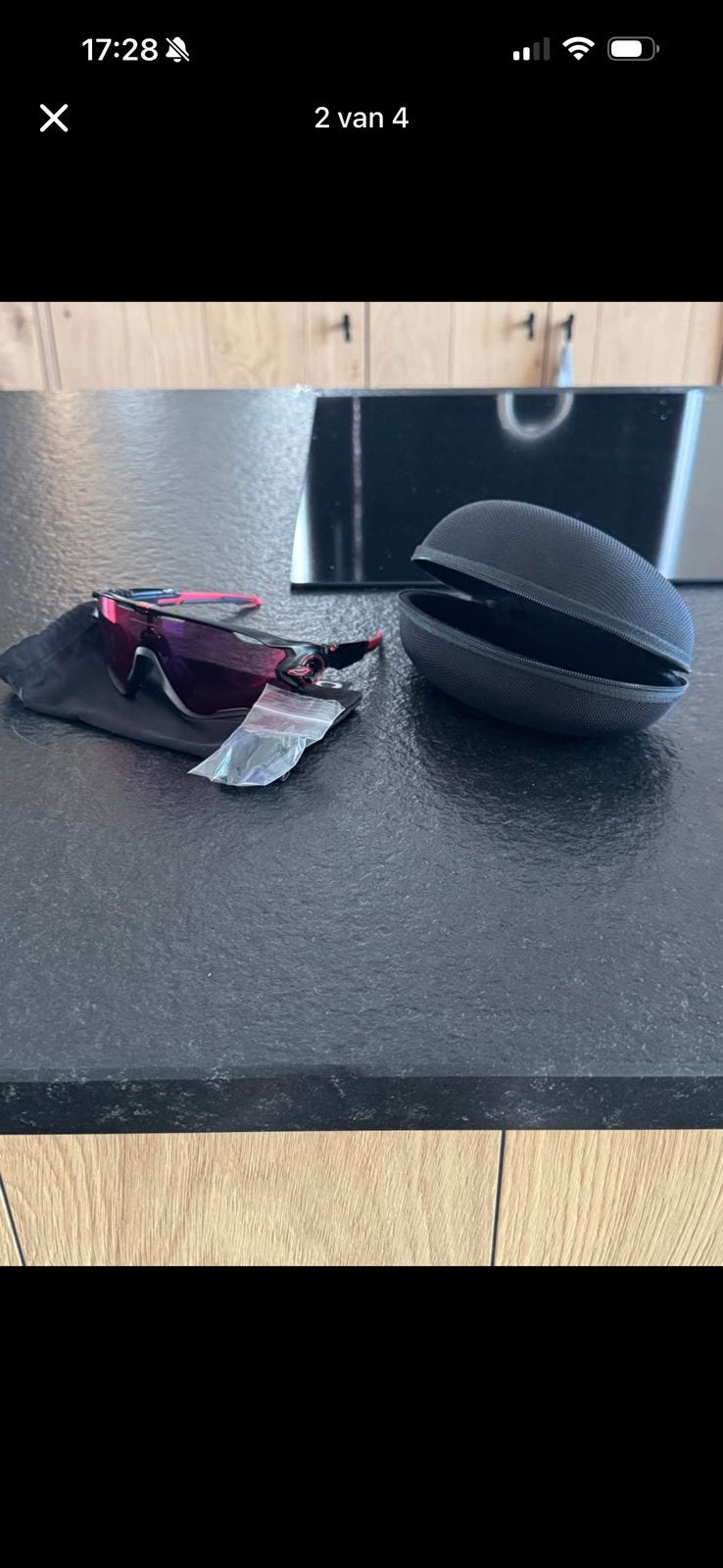 Oakley JAWBREAKER fietsbril, Ophalen, Gebruikt, Heer of Dame