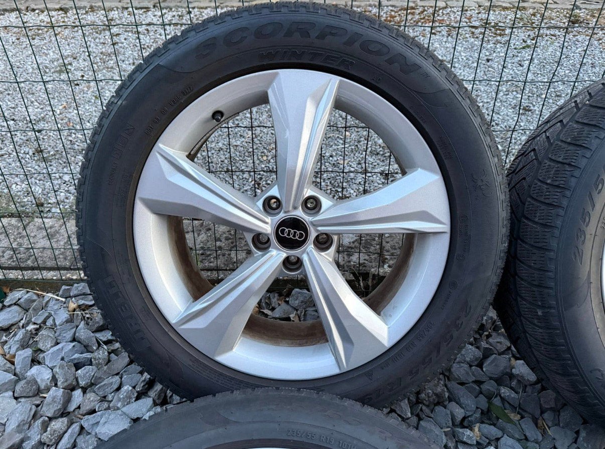 KIT HIVER AUDI Q5 S-LINE 235/55/R19 PIRELLI, Pneus et Jantes, Pneus hiver, Véhicule de tourisme, 19 pouces