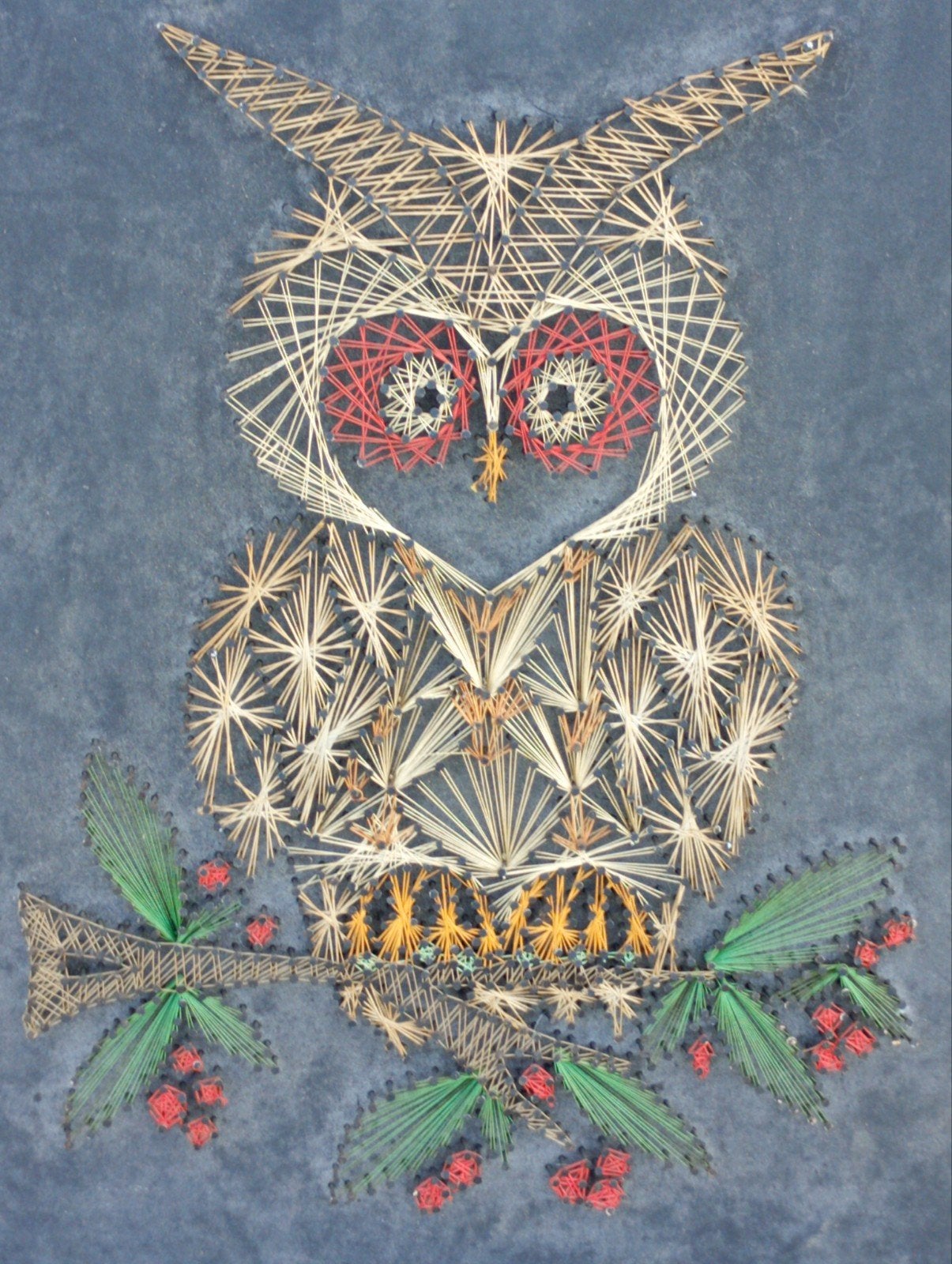 String Art uil, Ophalen of Verzenden