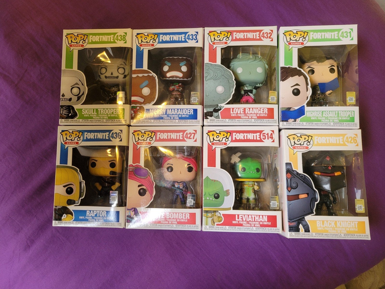Lot Fortnite Funko Pop (8 pièces) - Set 2018/2019 Vaulted !, Enlèvement ou Envoi, Comme neuf