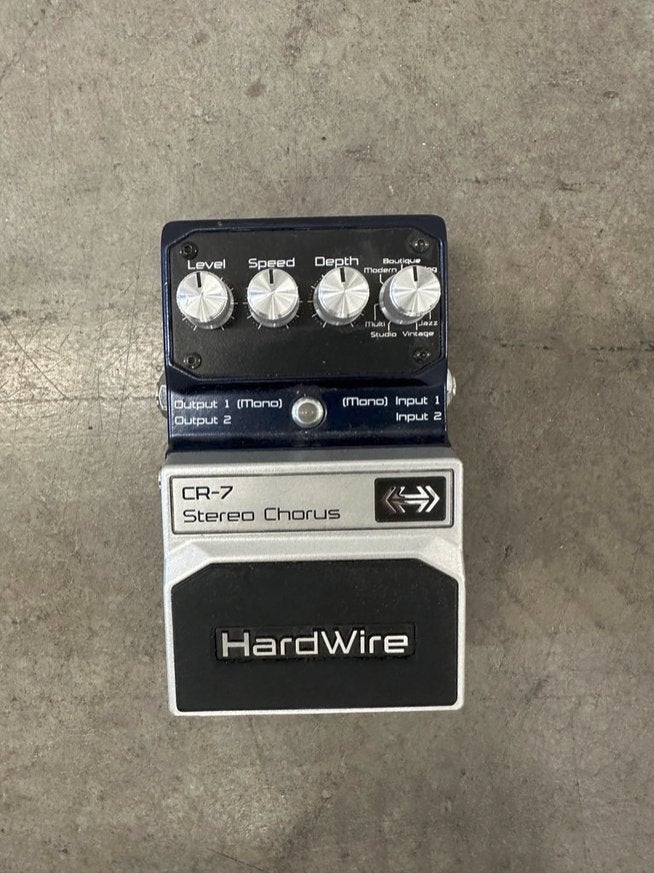 DIGITECH Hardwire CR7 Stereo Chorus, Muziek en Instrumenten, Effecten, Ophalen of Verzenden, Gebruikt, Chorus