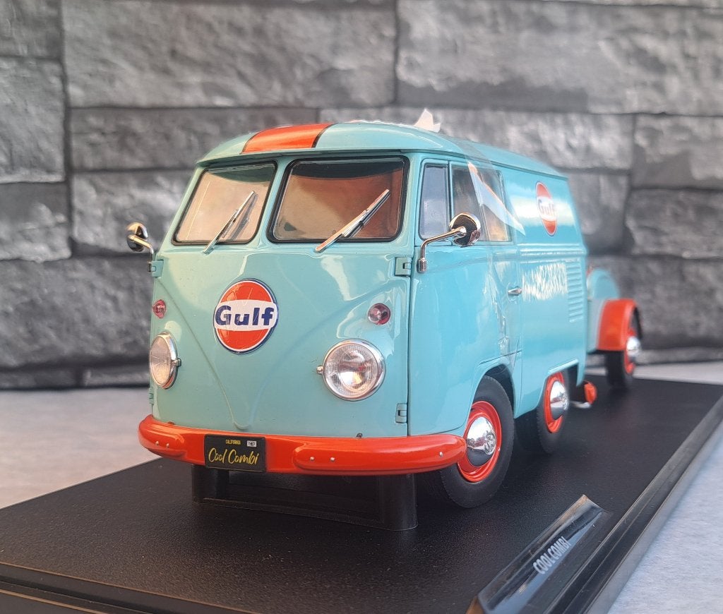 VW COOL COMBI GULF 1/18ème, Enlèvement ou Envoi, Solido, Voiture, Solido