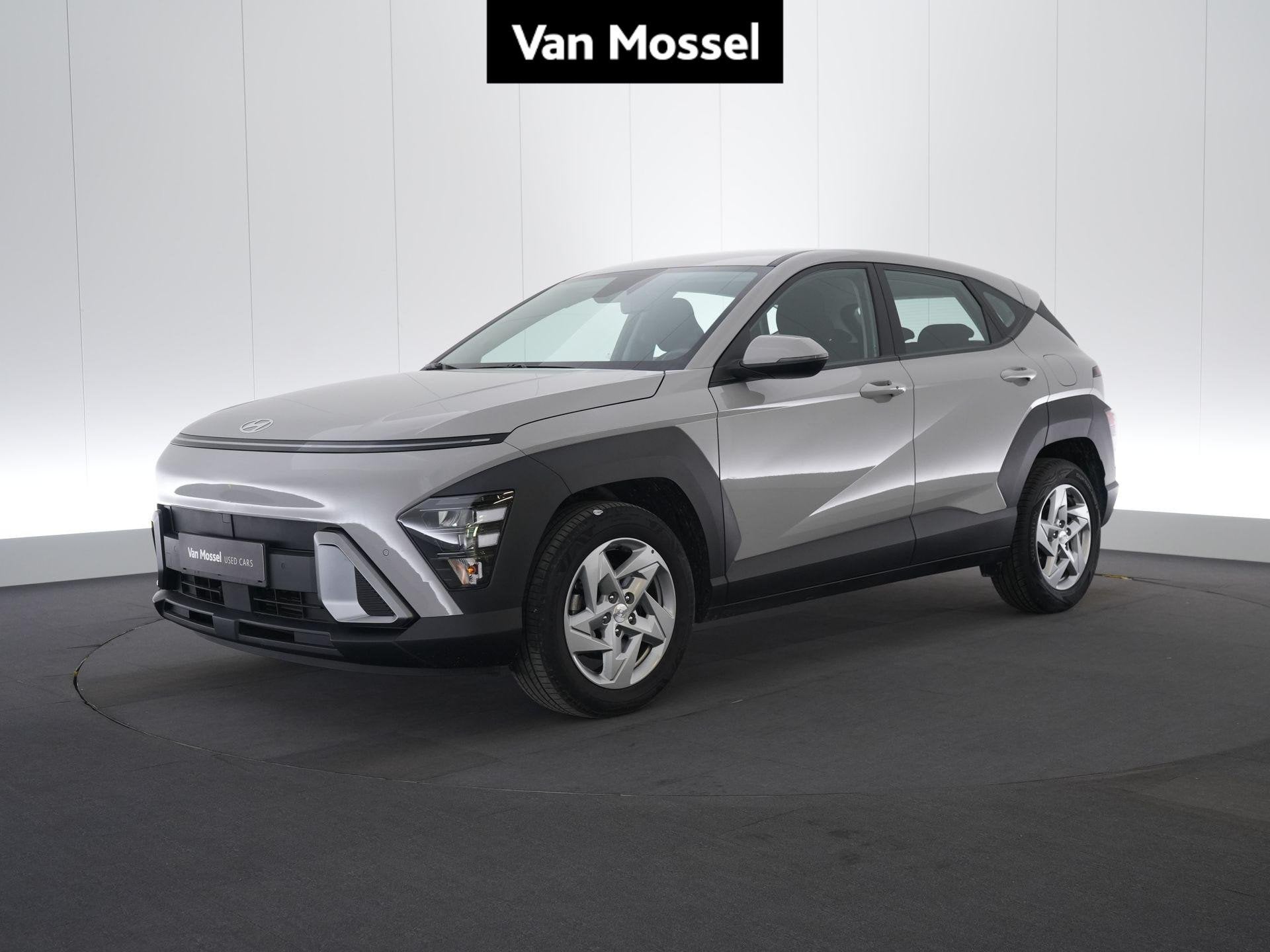 Hyundai Kona 1.6 T-GDI Techno 48V 7-DCT, Auto's, Stof, Gebruikt, Lane Keeping Assist, 4 cilinders