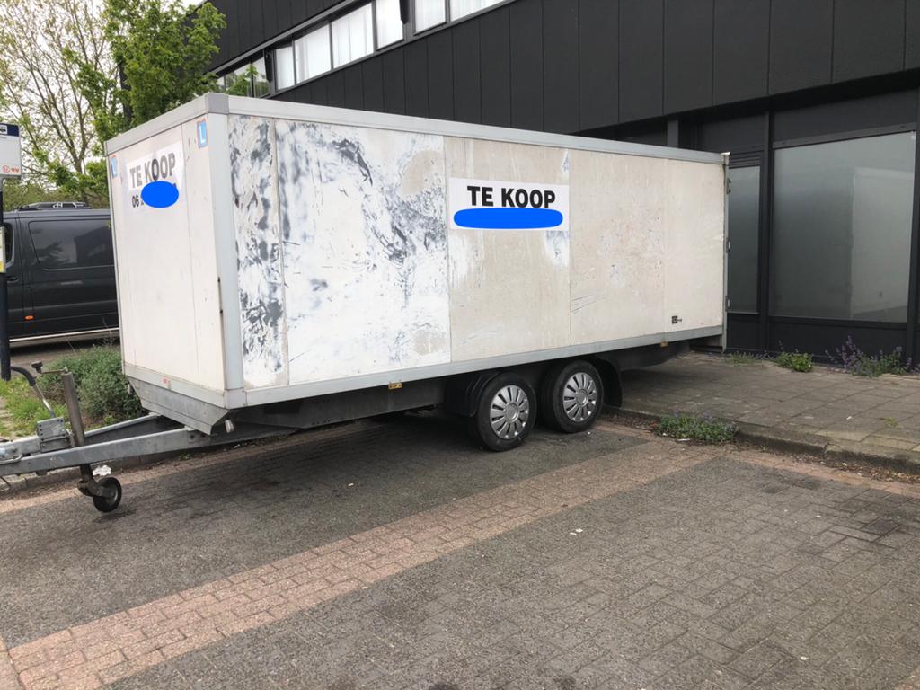 Aanhangwagen, Auto diversen, Aanhangers en Bagagewagens, Ophalen, Gebruikt