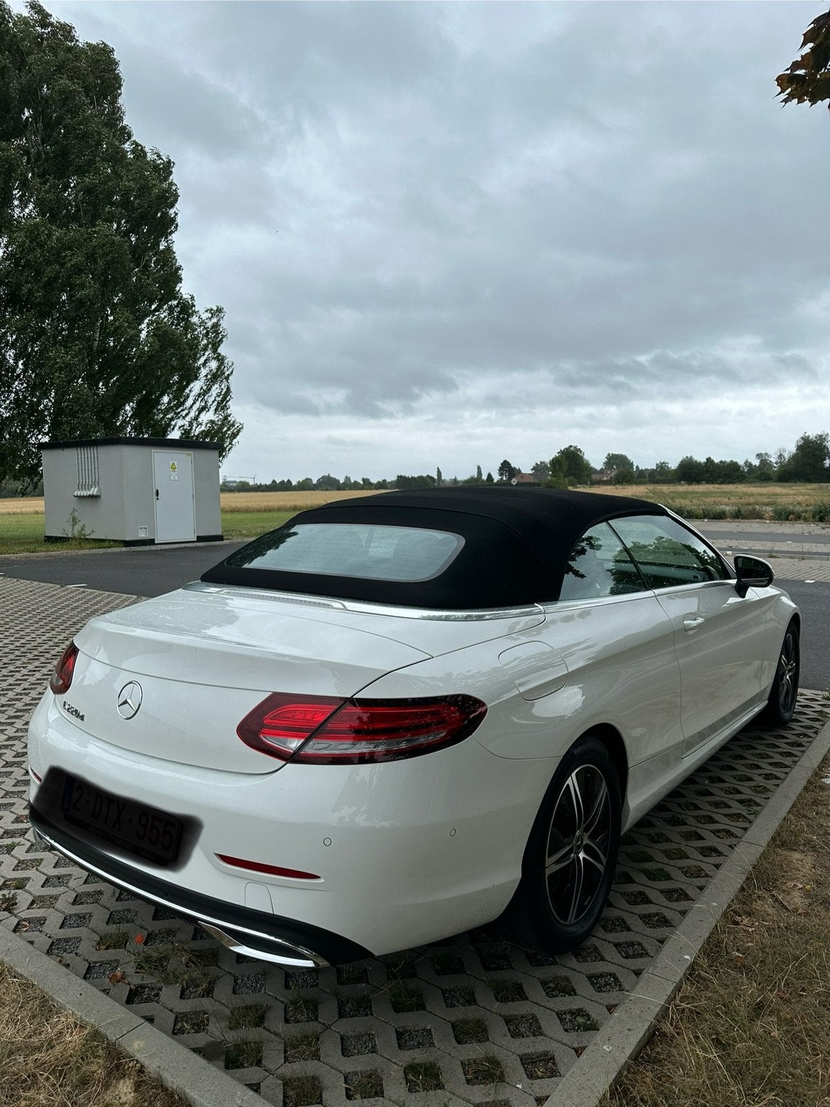 Mercedes C220d cabriolet, Enlèvement