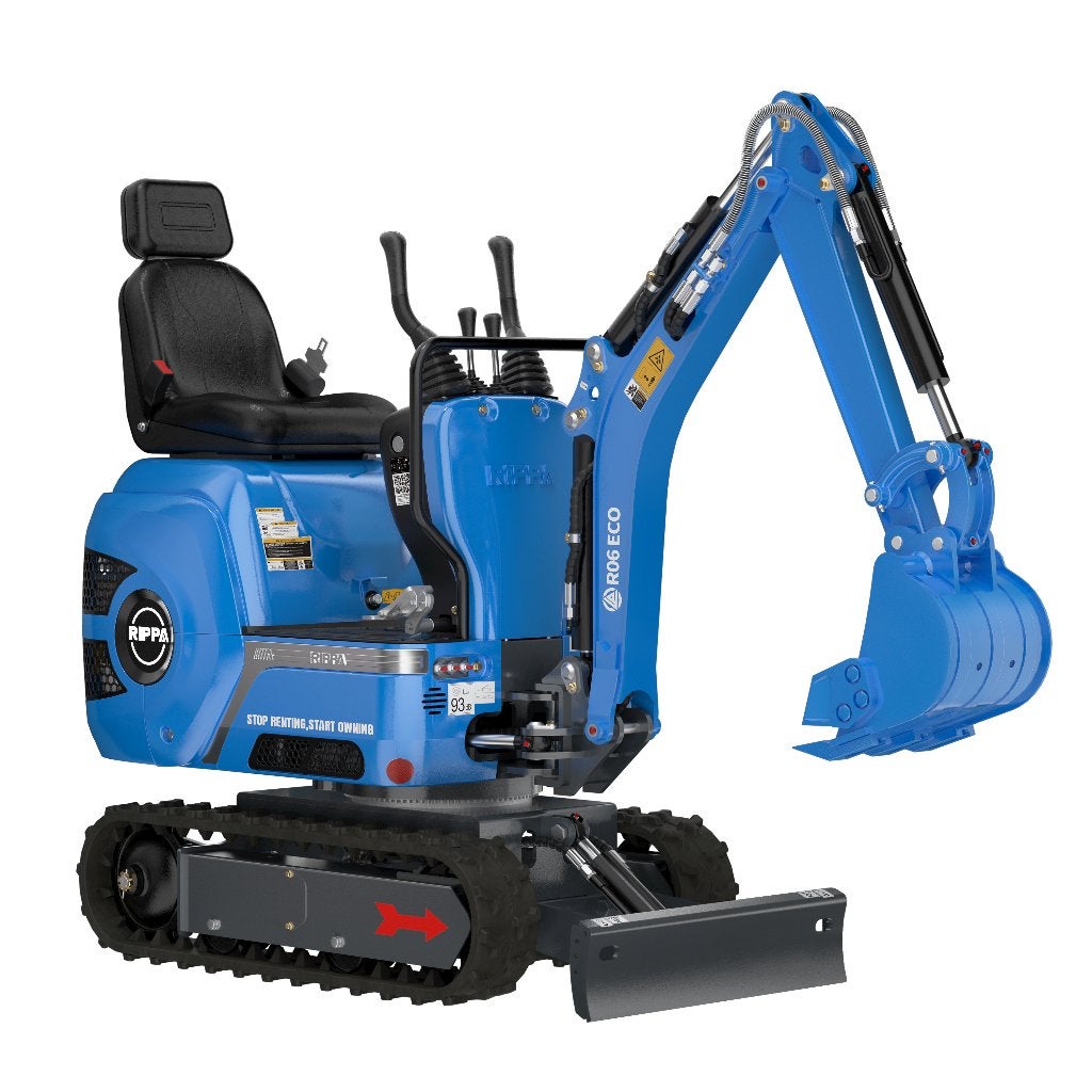 Minipelle ultra compacte RIPPA R06 ECO, Enlèvement ou Envoi, Excavatrice